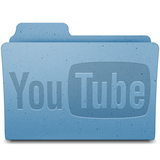YouTube Folder v1 Vector Icons free download in SVG, PNG Format